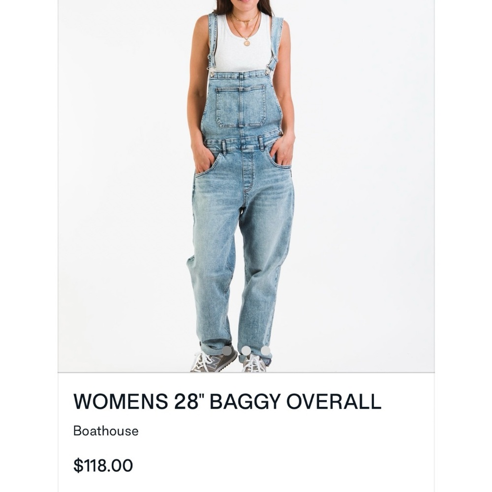 Silver women’s overalls